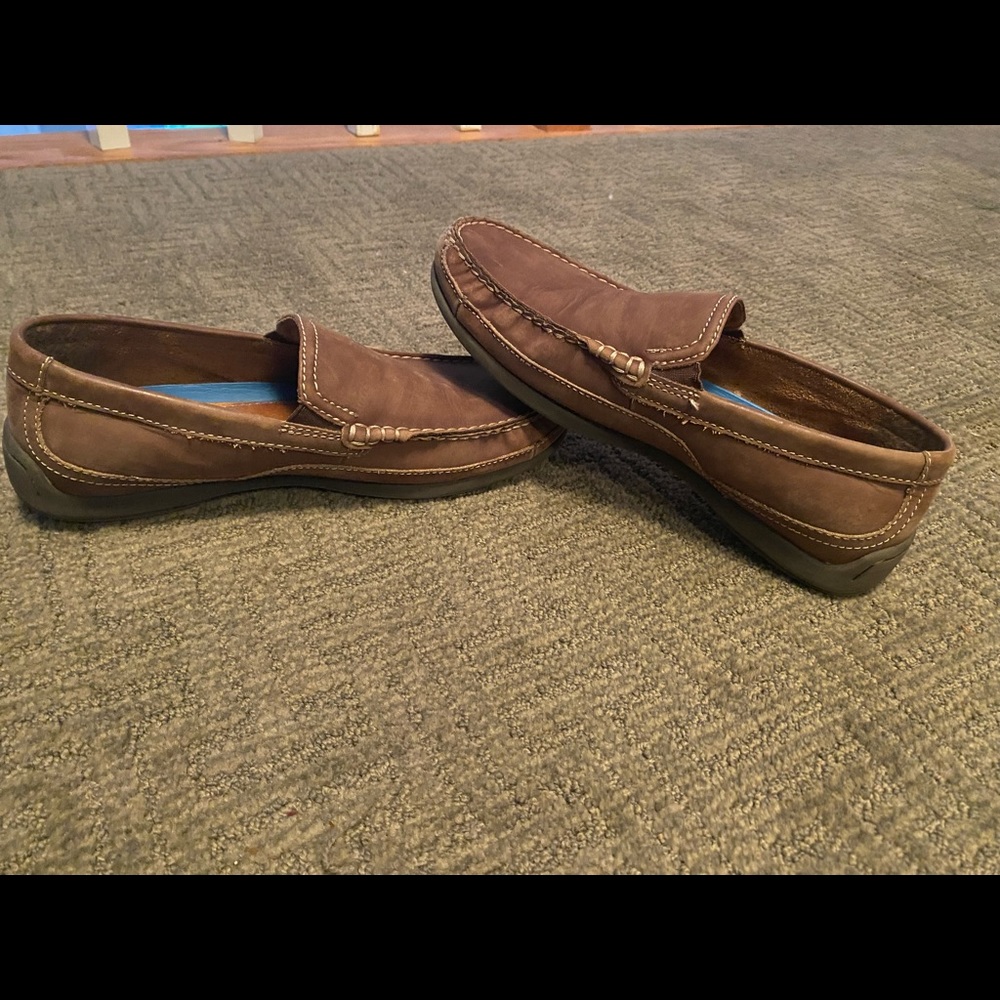 Men Florsheim Brown Loafers Size 9.5